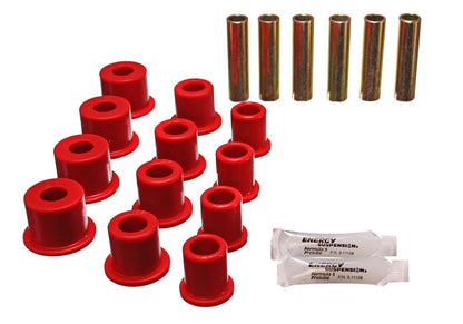 Energy Suspension Spring & Shackle Set Ford/Mazda Compact Truck 4.2134G (Red)