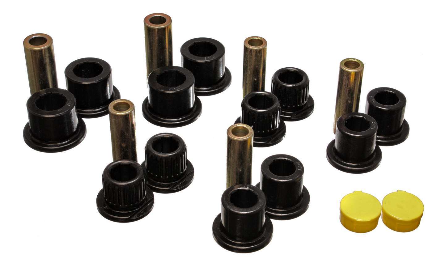 Energy Suspension Rear Leaf Spring Bushing Set 99-04 Ford SD 4WD 4.2147G