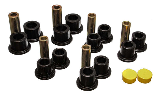 Energy Suspension Rear Leaf Spring Bushing Set 99-04 Ford SD 4WD 4.2147G