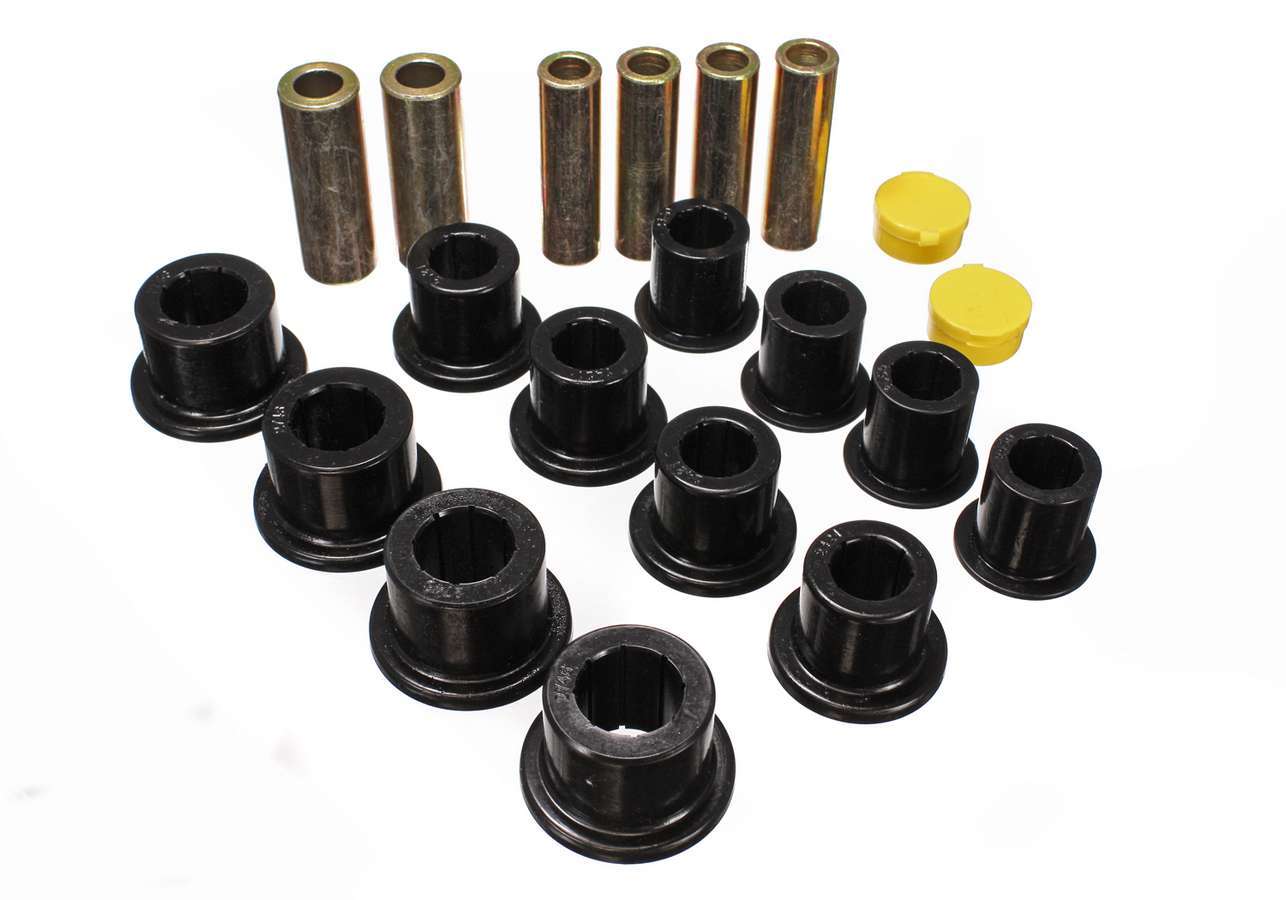 Energy Suspension Front Leaf Spring Bushing Set 99-04 Ford SD/Excursion 4.2148G (Black)