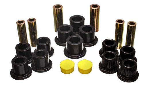 Energy Suspension Rear Leaf Spring Bushing Set 00-03 Ford SUV 4.2149G (Black)