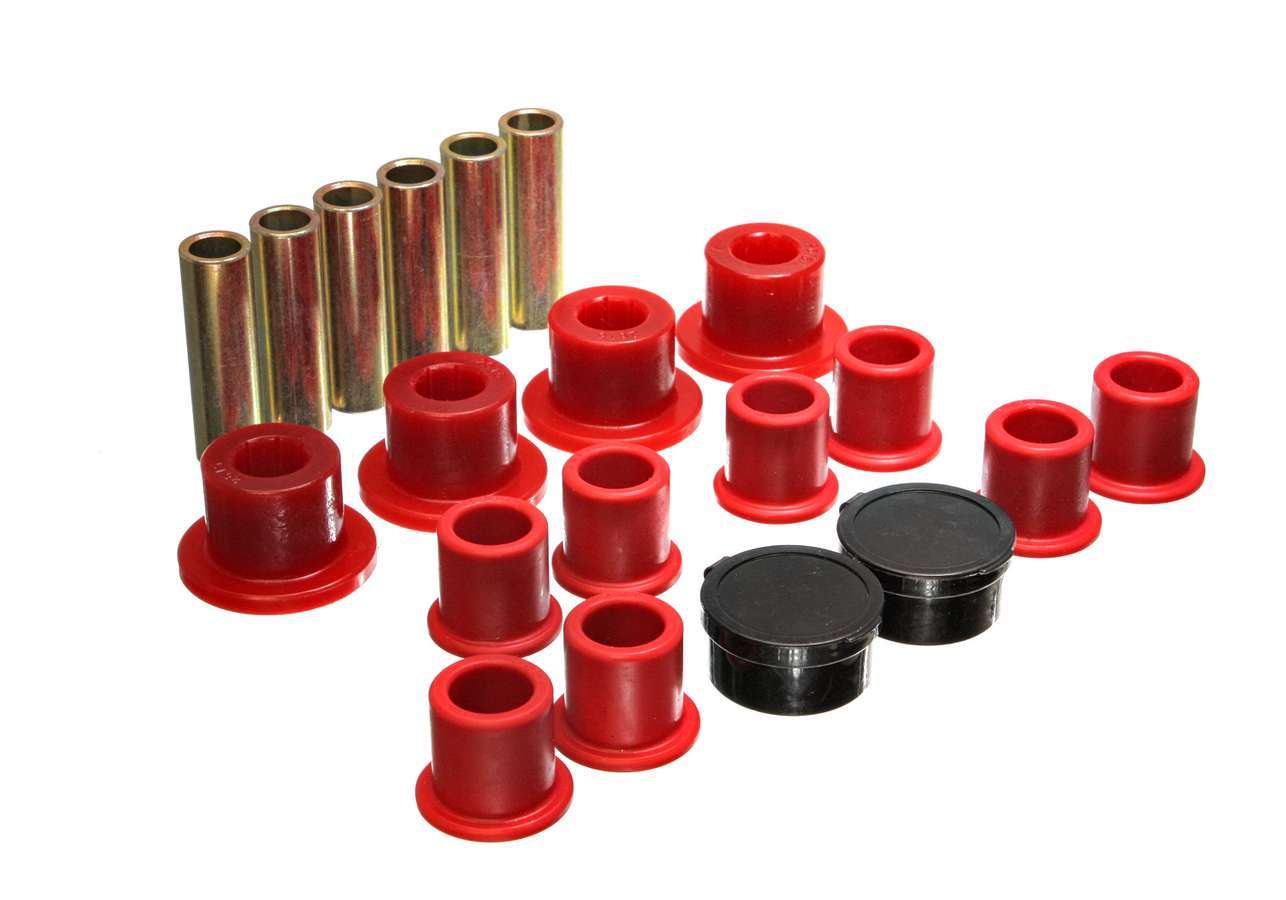 Energy Suspension Rear Leaf Spring Bushing 98-11 Ford Ranger/Mazda Truck 4.2154G (Red)