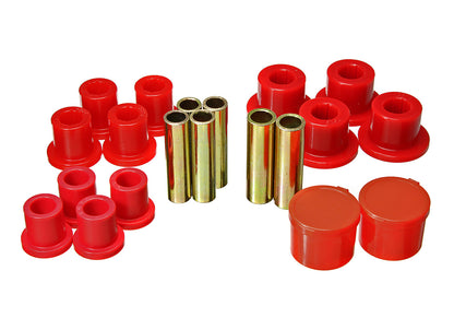 Energy Suspension Leaf Spring Bushing Set Ford Ranger 4.2156G (Red)
