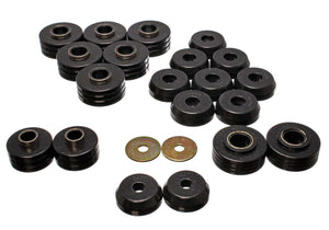 Energy Suspension Body Mount Set Ford Bronco 4.4109G (Black)