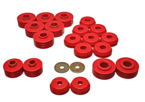 Energy Suspension Body Mount Set Ford Bronco 4.4109G (Red)