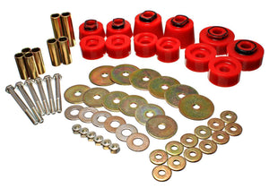 Energy Suspension Body Mount Bushings 98-11 Ranger 2&4WD 4.4117G (Red)