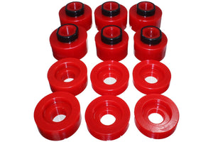 Energy Suspension Body Mount Bushings 08- 16 Ford F250 Super Cab 4.4125G (Red)