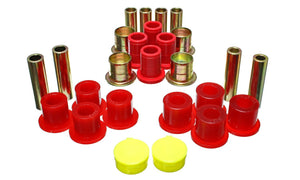 Energy Suspension Front Control Arm Bushing Set Durango 97-04 5.3139G (Red)