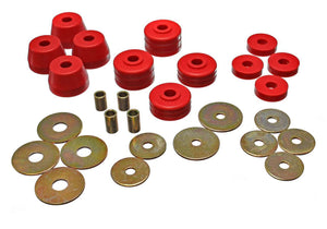 Energy Suspension Body Mount Bushing Dodge Ram 5.4101G (Red)