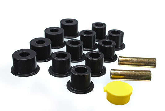 Energy Suspension Leaf Spring Bushing Kit Nissan 7.2103G (Black)