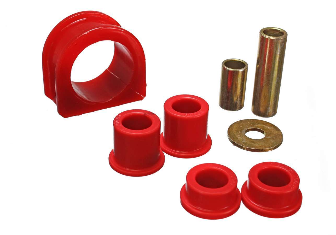 Energy Suspension Steering Rack Bushing Set Toyota SUV/Truck 8.10104G (Red)
