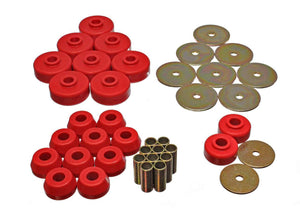 Energy Suspension Body Mount Bushing 84-88 Toyota 4 Runner 8.4102G (Red)