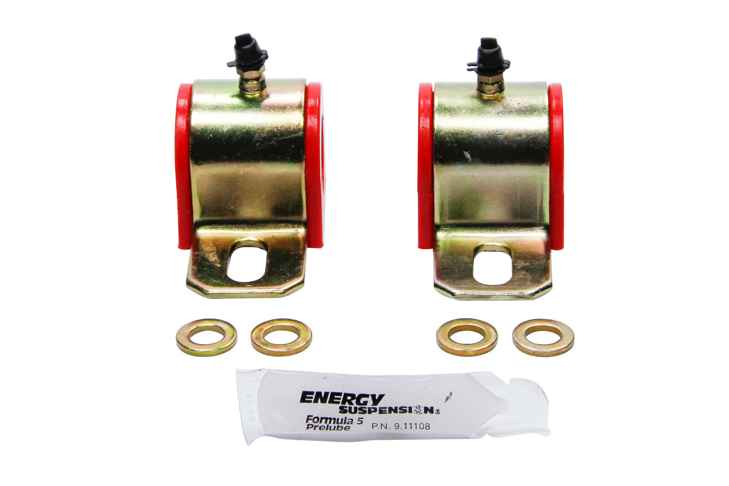 Energy Suspension Sway Bar Bushings 1" Greaseable 9.5161G (Red)