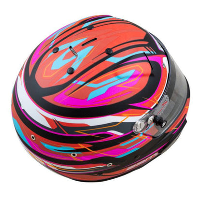 Zamp RL-70E Switch Helmet (Graphic), Red/Black Graphic (Top)