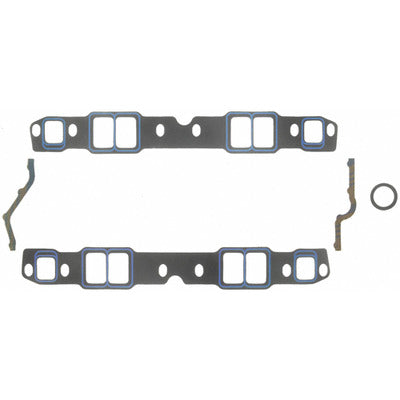 Fel-Pro SB Chevy Intake Gaskets Trim to Fit Ports 1244