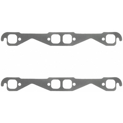 Fel-Pro SB Chevy Exhaust Gaskets Square Port Stock Size 1444