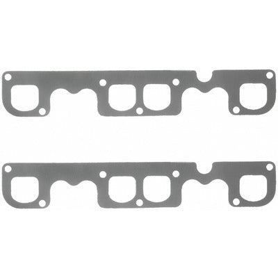 Fel-Pro SBC Brodix Exhaust Gasket. Raised Port D Head 1445