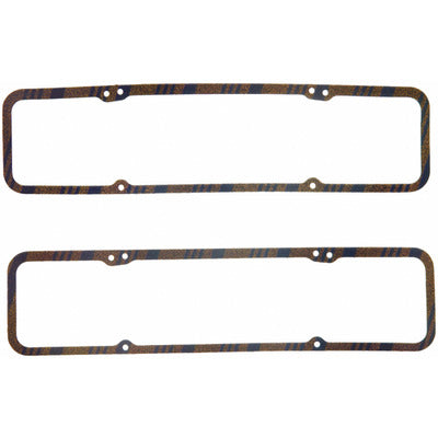 Fel-Pro SBC Valve Cover Gaskets 7/32" Cork Rubber 1603