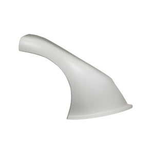 Five Star Plastic Dirt Fender White (Right) 005-25-WR