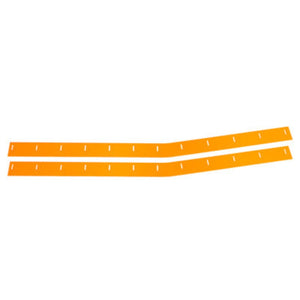 Five Star 88 MD3 Monte Carlo Wear Strips Flourescent Orange