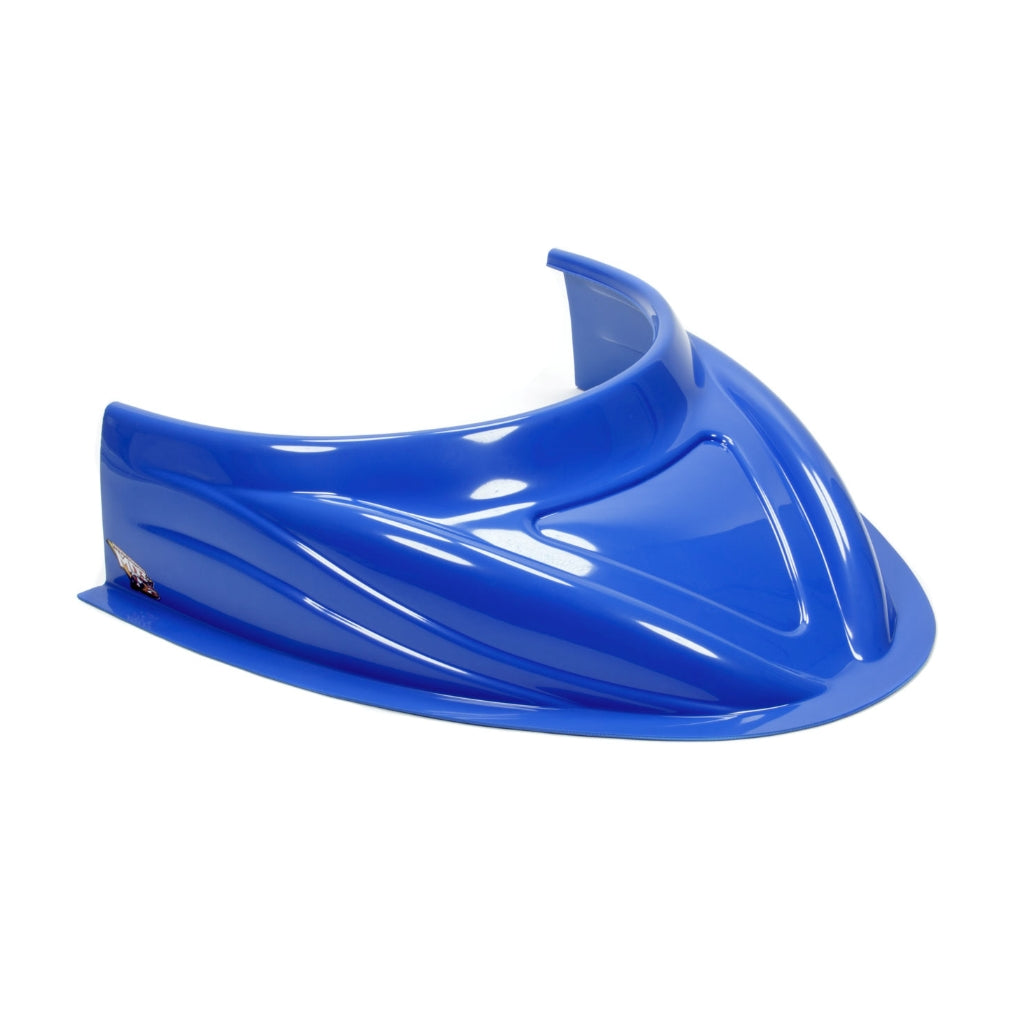 Five Star MD3 Hood Scoop 5in Tall Flat Chevron Blue