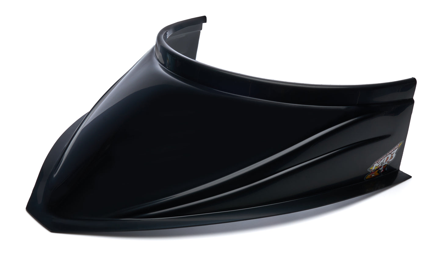 Five Star MD3 Hood Scoop 5" Tall 18" Wide Curved (Black)