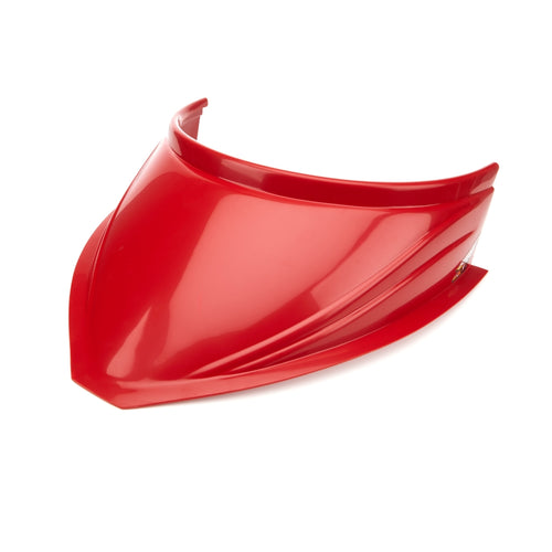 Five Star MD3 Hood Scoop 5in Tall 18in Wide Curved Red