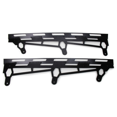 Five Star 2019 Late Model Spoiler Replacement Brackets 70 Degree Black Pr