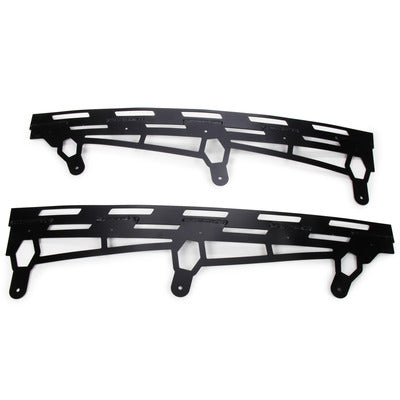 Five Star 2019 Late Model Spoiler Replacement Brackets 90 Degree Black Pr