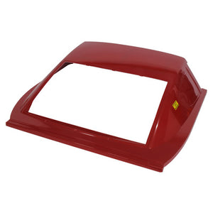 Five Star 2019 Late Model Composite Rear Roof Greenhouse Red