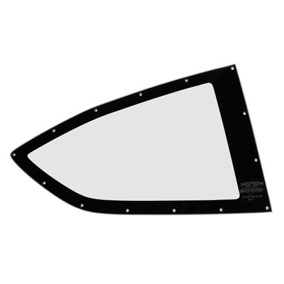 Five Star 2019 Late Model Quarter Window Right Cut Drilled w/Blackout