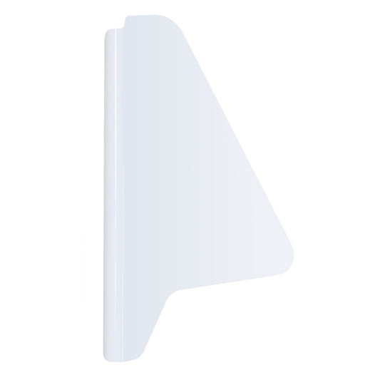 Five Star Sprint Car Sail Panel, Carbon Composite White