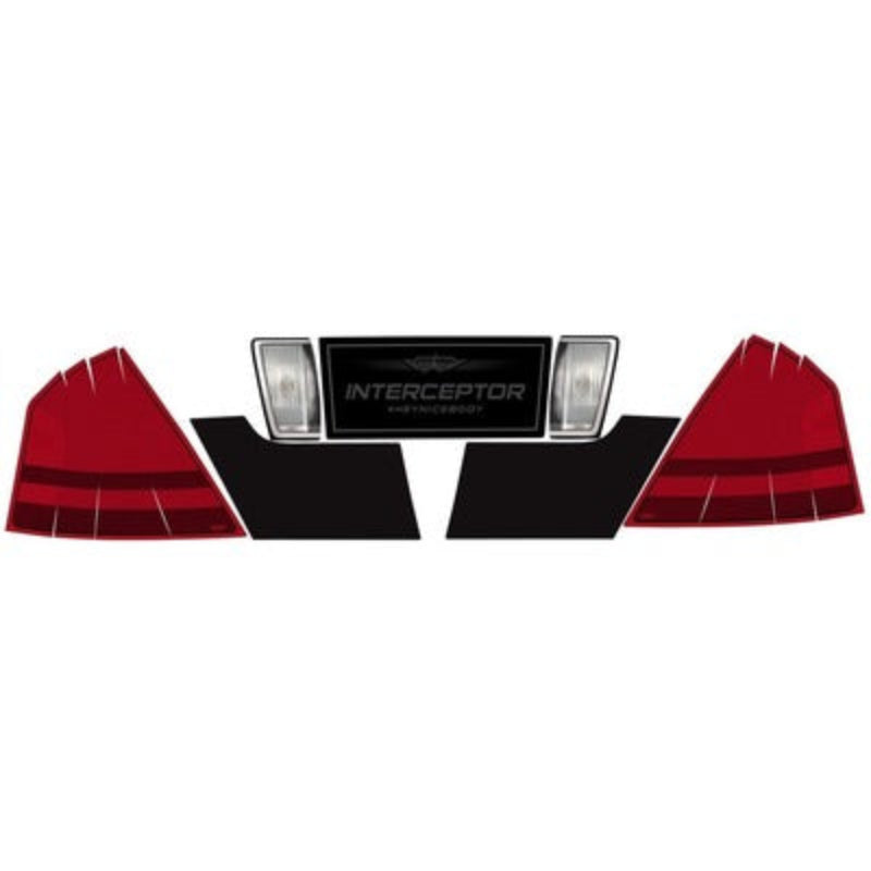 Five Star Crown Vic Interceptor Tail Graphics 50361-44541