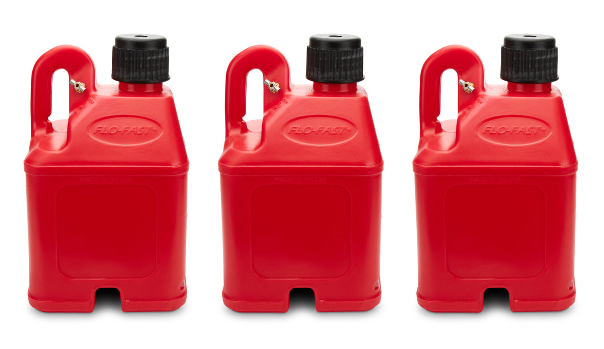 Flo-Fast Stackable Utility Container (Red - Case of 3) 50101-3