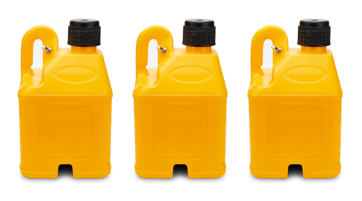 Flo-Fast Stackable Utility Container (Yellow - Case of 3) 50104-3