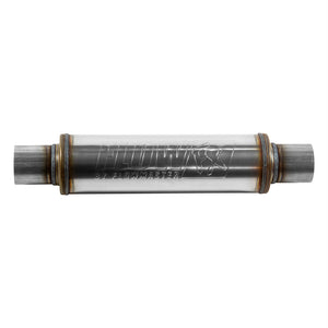 Flowmaster 71416 FlowFX Round Muffler 2.5" Center In/Out