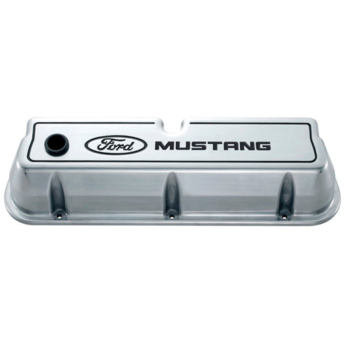 Ford Performance Die Cast Aluminum Valve Cover Set w/Mustang Logo 302-030