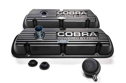Ford Performance SBF Black Crinkle Valve Covers M-6582-A