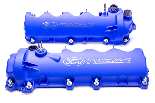 Ford Performance 4.6L 3-Valve Valve Cover Blue w/Logo M-6582-FR3VBL
