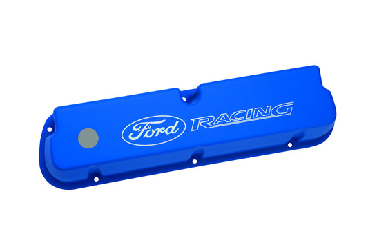 Ford Performance Valve Cover Set Aluminum 302 Blue Laser Etched M-6582-LE302BL