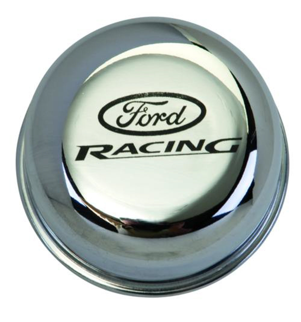 Ford Performance Breather Cap w/Ford Racing Logo Chrome M-6766-FRNVCH