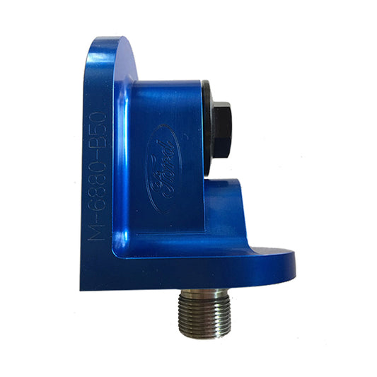 Ford Performance Oil Filter Adapter w/3/4-16 Threads Blue M-6880-B50
