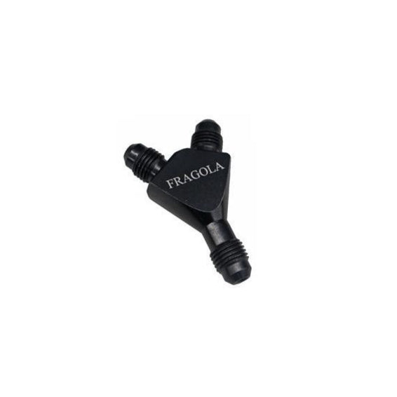 Fragola Y-Fitting 12AN Male Inlet/10AN Male Outlets 900613-BL