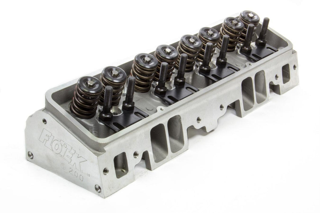 Flotek 1200-HRAC-505A 200cc Aluminum Cylinder Head 64cc 2.055/1.600 SBC