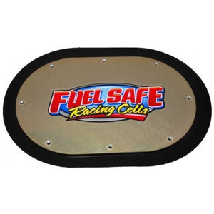 Fuel Safe CP6X10 .063 Aluminum Cover Plate w/Nut Insert