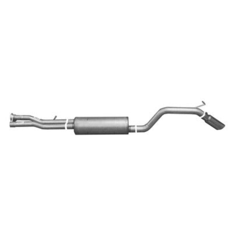 Gibson Aluminized Single Exhaust Cat-Back Exhaust, Hummer H2