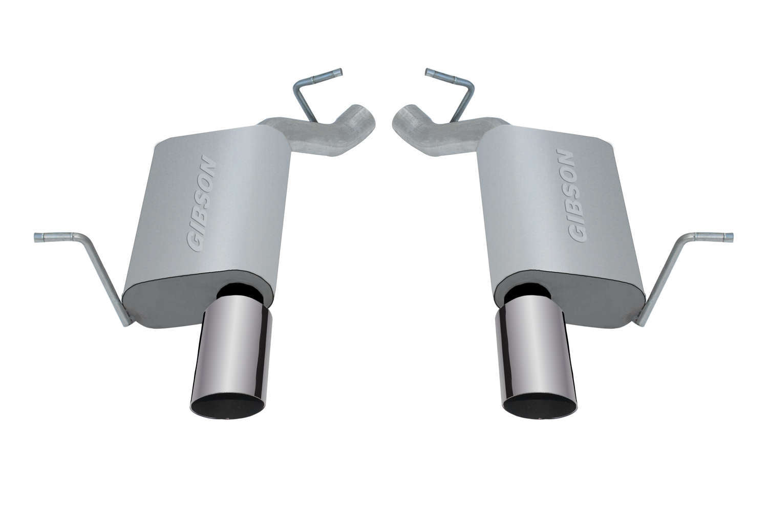 Gibson Axle Back Dual Exhaust System Aluminized 316006
