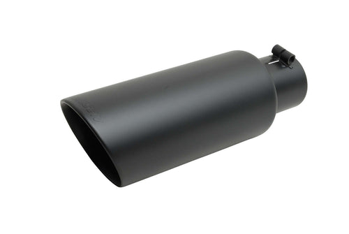 Gibson Black Ceramic Double-Wall Angle Exhaust Tip 500637-B