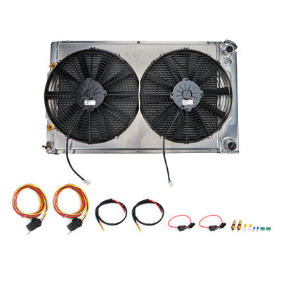 Griffin Radiator MegaCoolTube Combo Unit GM A & F Body LS w/o Transmission Cooler CU-70010-LS