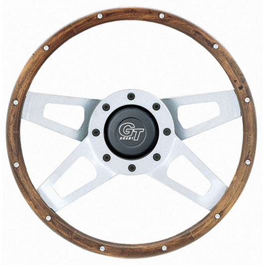Grant 405 Steering Wheel 13.5" Satin/Walnut